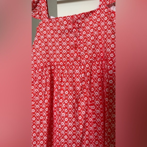 Janie & Jack Girls Floral Dress Sz 6yrs - Picture 7 of 9